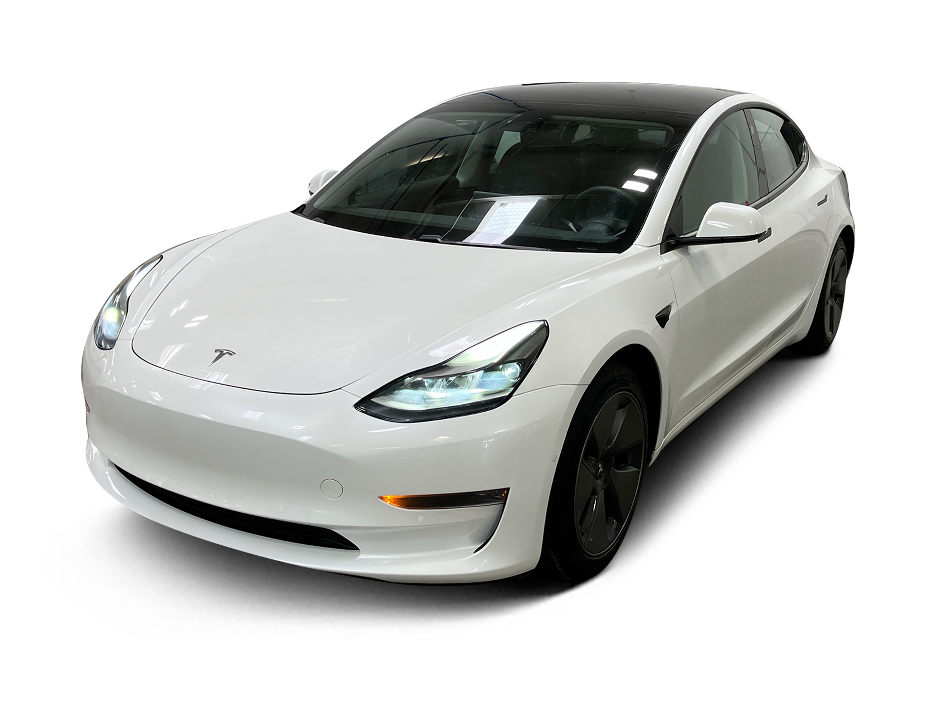 Used 2021 Tesla Model 3 Base with VIN 5YJ3E1EA9MF915264 for sale in Dallas, TX
