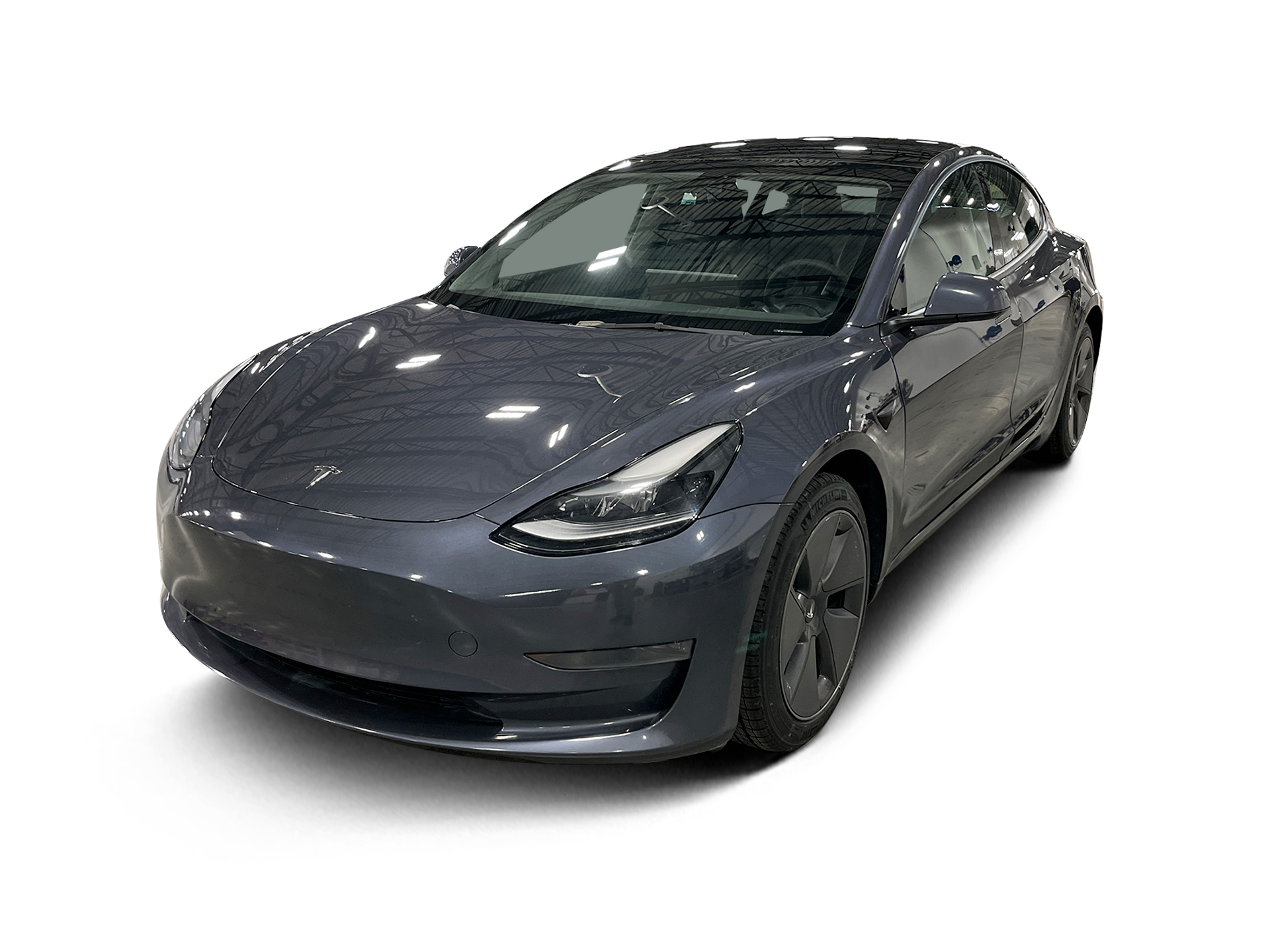 Used 2023 Tesla Model 3 Base with VIN 5YJ3E1EAXPF385004 for sale in Washington, TX