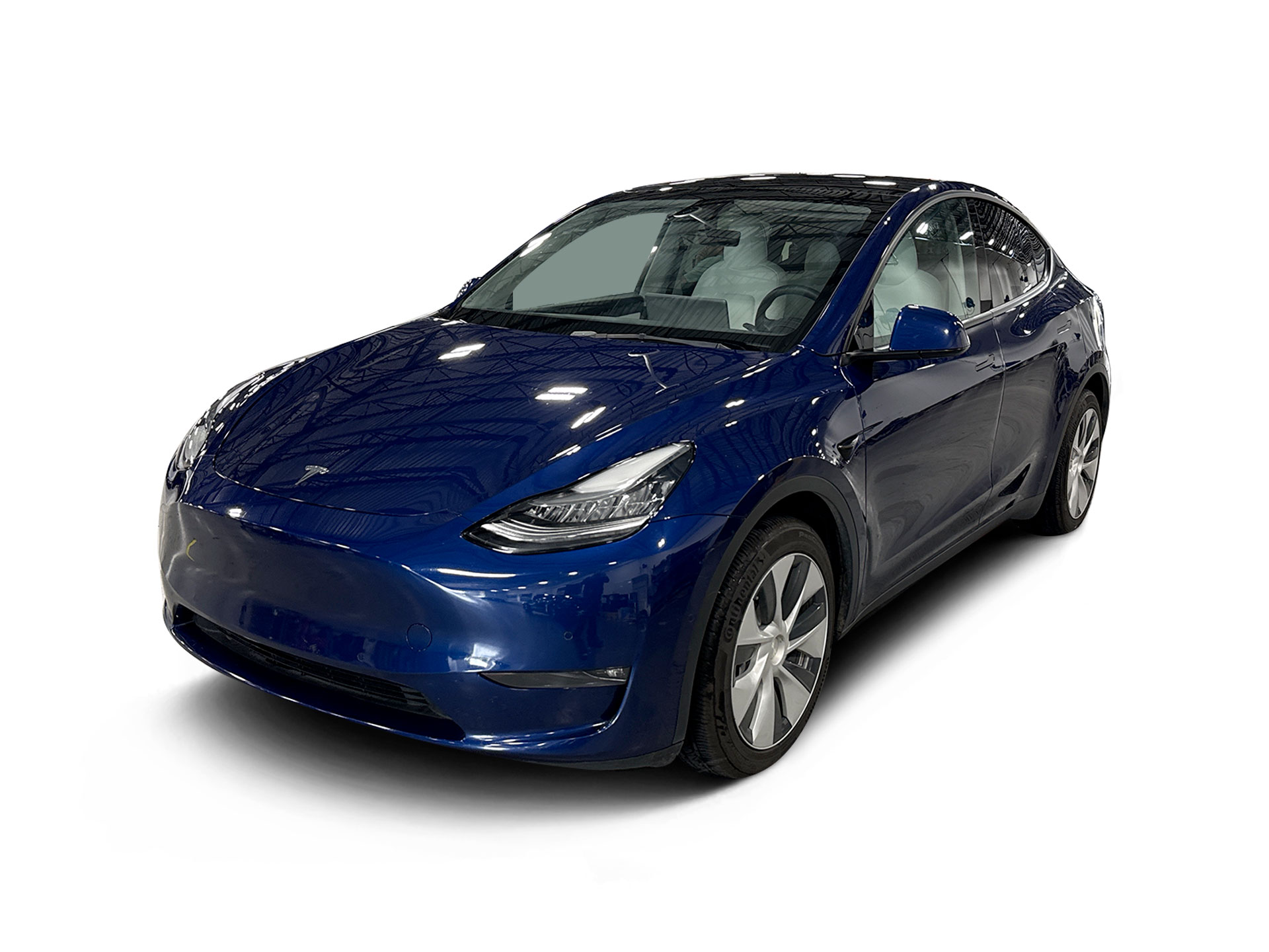 Used 2021 Tesla Model Y Long Range with VIN 5YJYGDEE9MF298677 for sale in Northfield, Minnesota