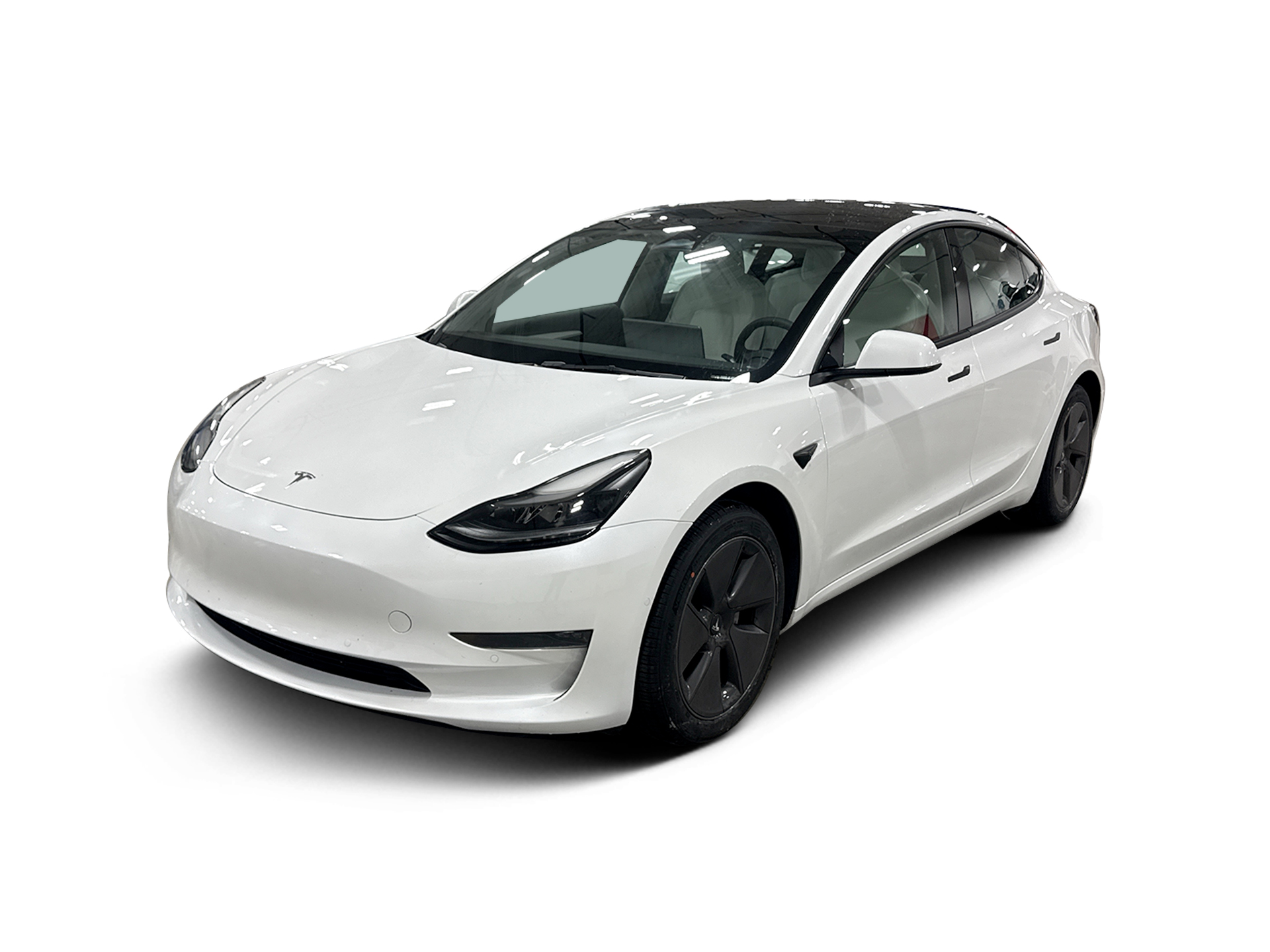 Used 2022 Tesla Model 3 Base with VIN 5YJ3E1EA0NF356267 for sale in Dallas, TX