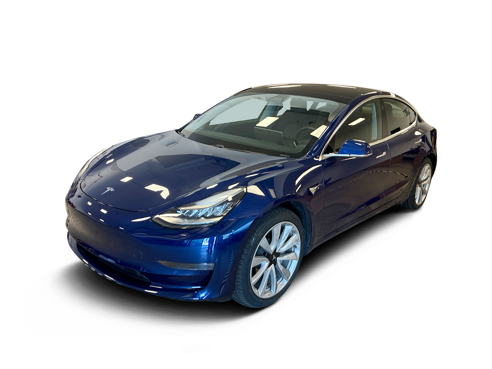 Used 2019 Tesla Model 3 Mid Range with VIN 5YJ3E1EA1KF332992 for sale in Renton, WA