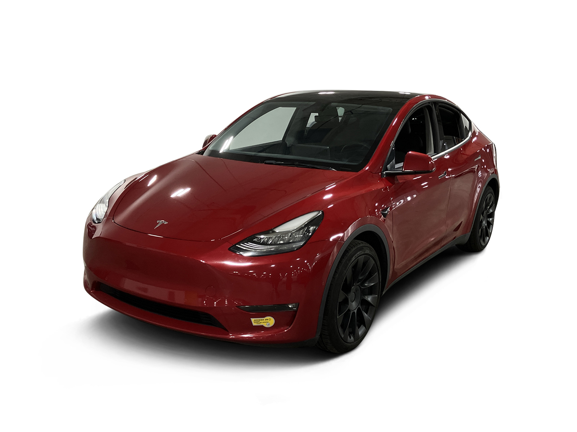 Used 2021 Tesla Model Y Long Range with VIN 5YJYGDEE1MF217316 for sale in Washington, TX