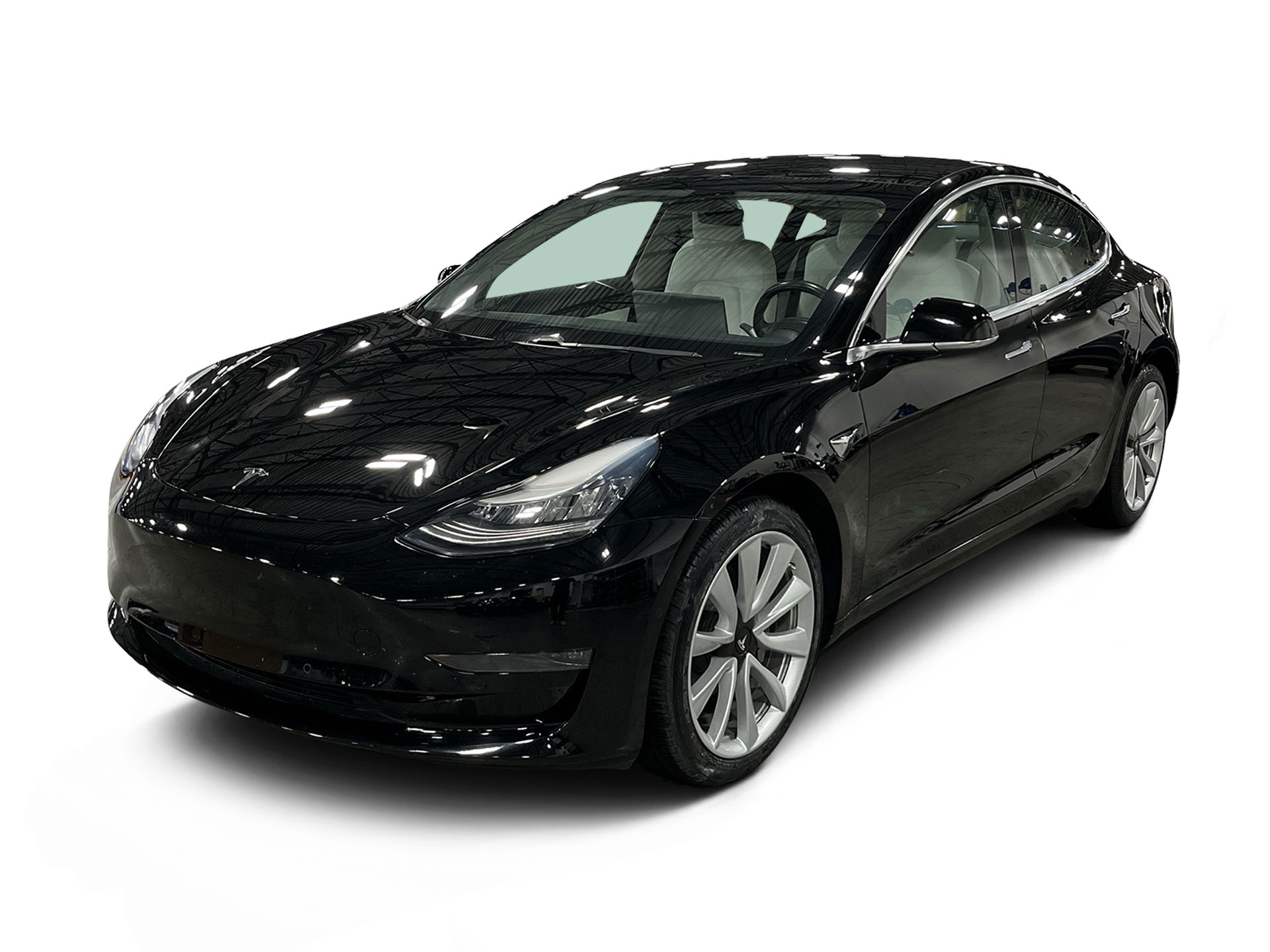 Used 2019 Tesla Model 3 Base with VIN 5YJ3E1EA8KF302243 for sale in Renton, WA