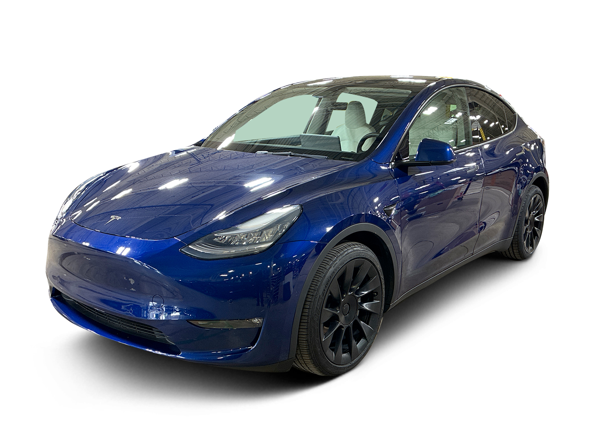 Used 2021 Tesla Model Y Long Range with VIN 5YJYGDEE4MF122815 for sale in Rogers, Minnesota