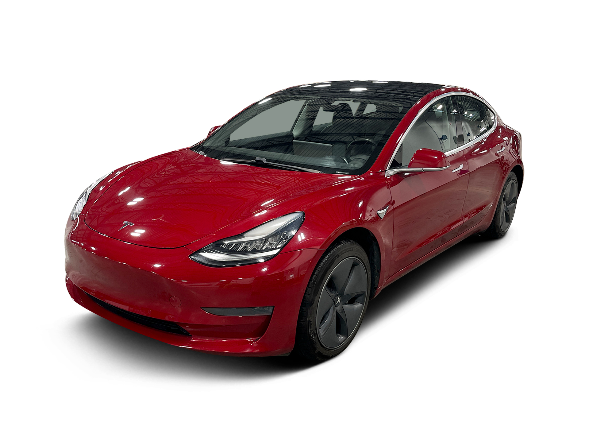 Used 2019 Tesla Model 3 Base with VIN 5YJ3E1EA2KF416383 for sale in Dallas, TX