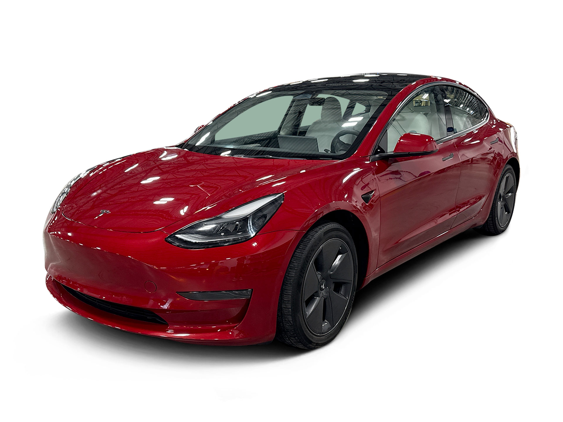 Used 2022 Tesla Model 3 Base with VIN 5YJ3E1EAXNF337080 for sale in Dallas, TX