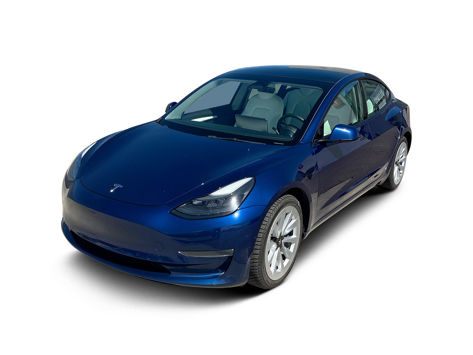 Used 2022 Tesla Model 3 Long Range with VIN 5YJ3E1EB5NF269036 for sale in Renton, WA