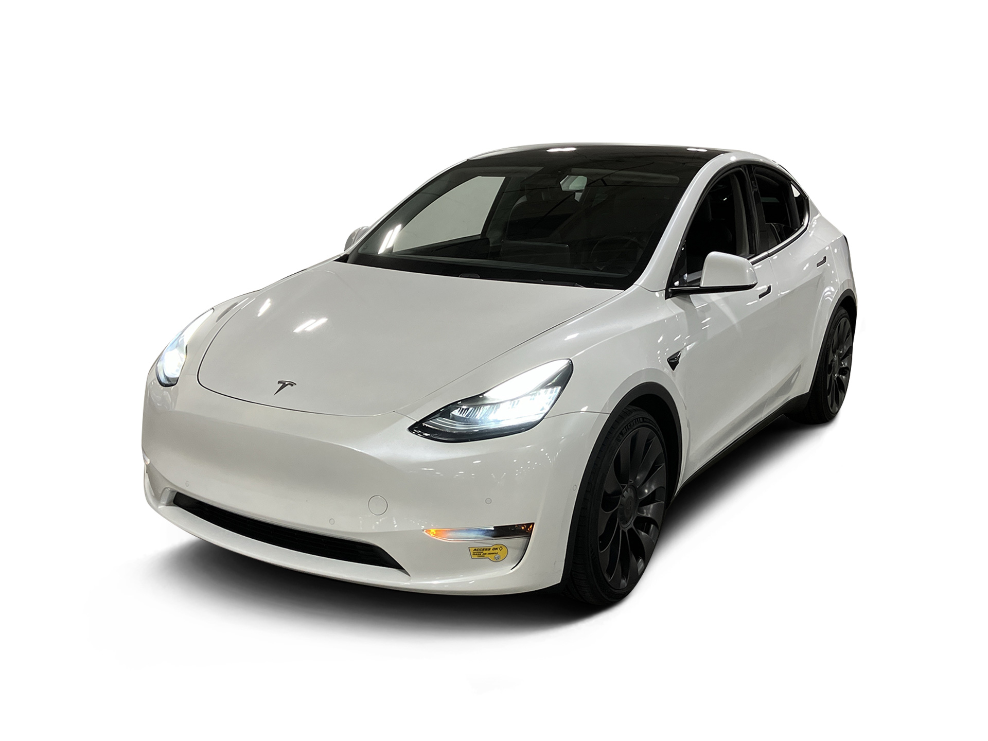 Used 2020 Tesla Model Y Performance with VIN 5YJYGDEF3LF051498 for sale in Washington, TX