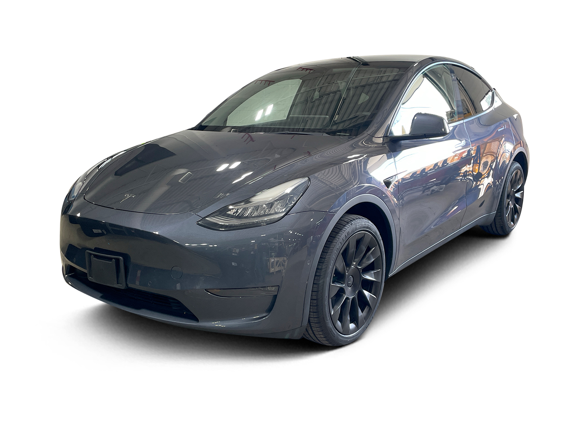 Used 2022 Tesla Model Y Long Range with VIN 7SAYGDEE4NA017614 for sale in Kansas City