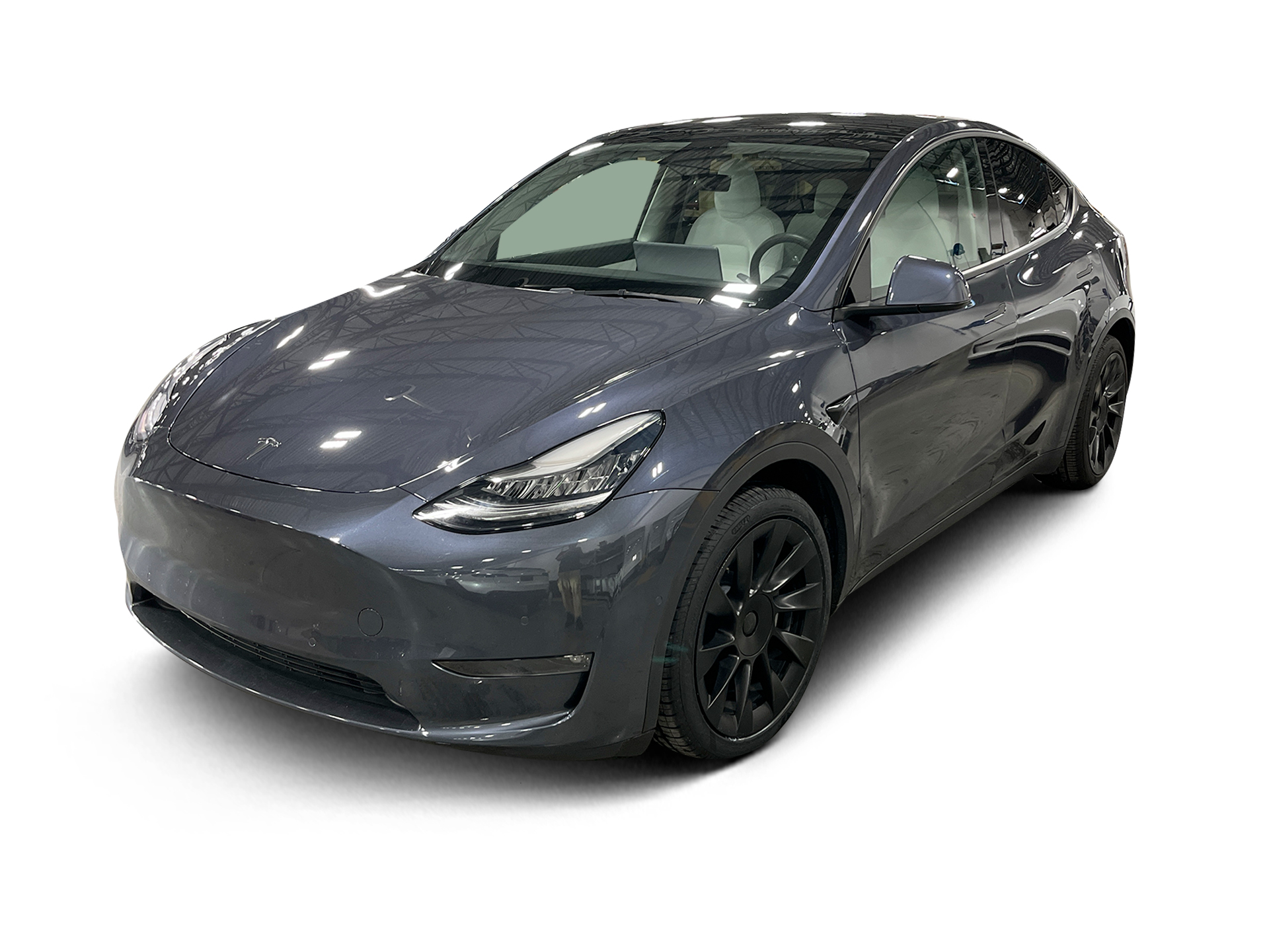 Used 2021 Tesla Model Y Long Range with VIN 5YJYGDEE7MF117138 for sale in Dallas, TX