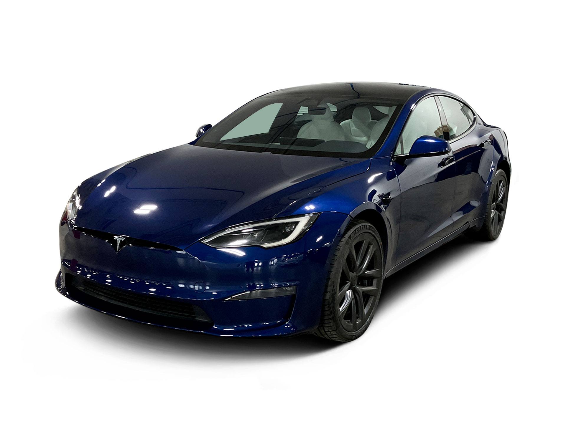 Used 2022 Tesla Model S Plaid with VIN 5YJSA1E63NF483517 for sale in Dallas, TX