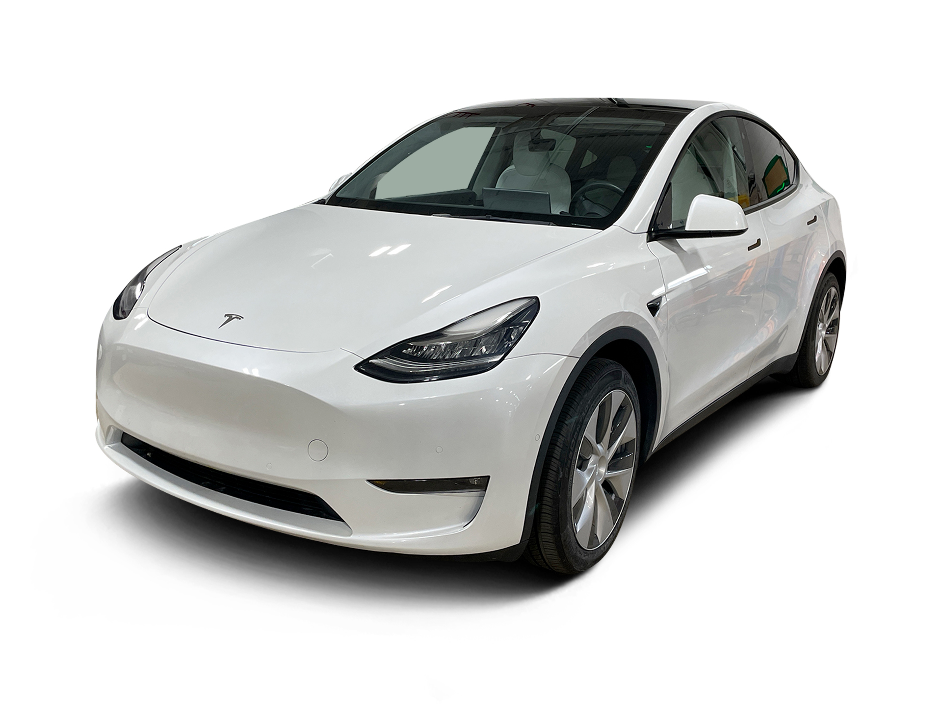 Used 2021 Tesla Model Y Long Range with VIN 5YJYGDEE4MF304482 for sale in Kansas City