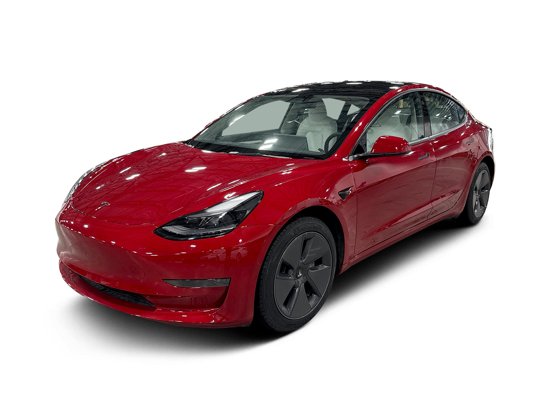Used 2022 Tesla Model 3 Base with VIN 5YJ3E1EA5NF326780 for sale in Dallas, TX