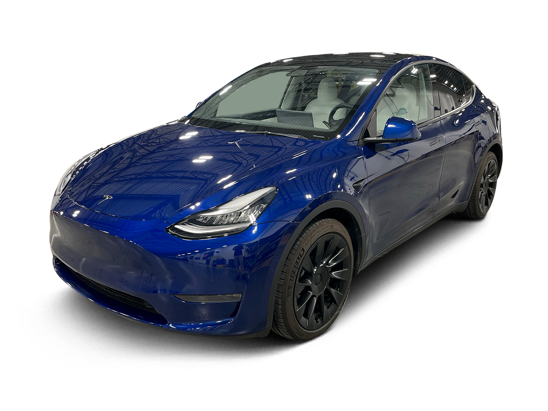 Used 2021 Tesla Model Y Long Range with VIN 5YJYGDEE3MF099124 for sale in Northfield, Minnesota