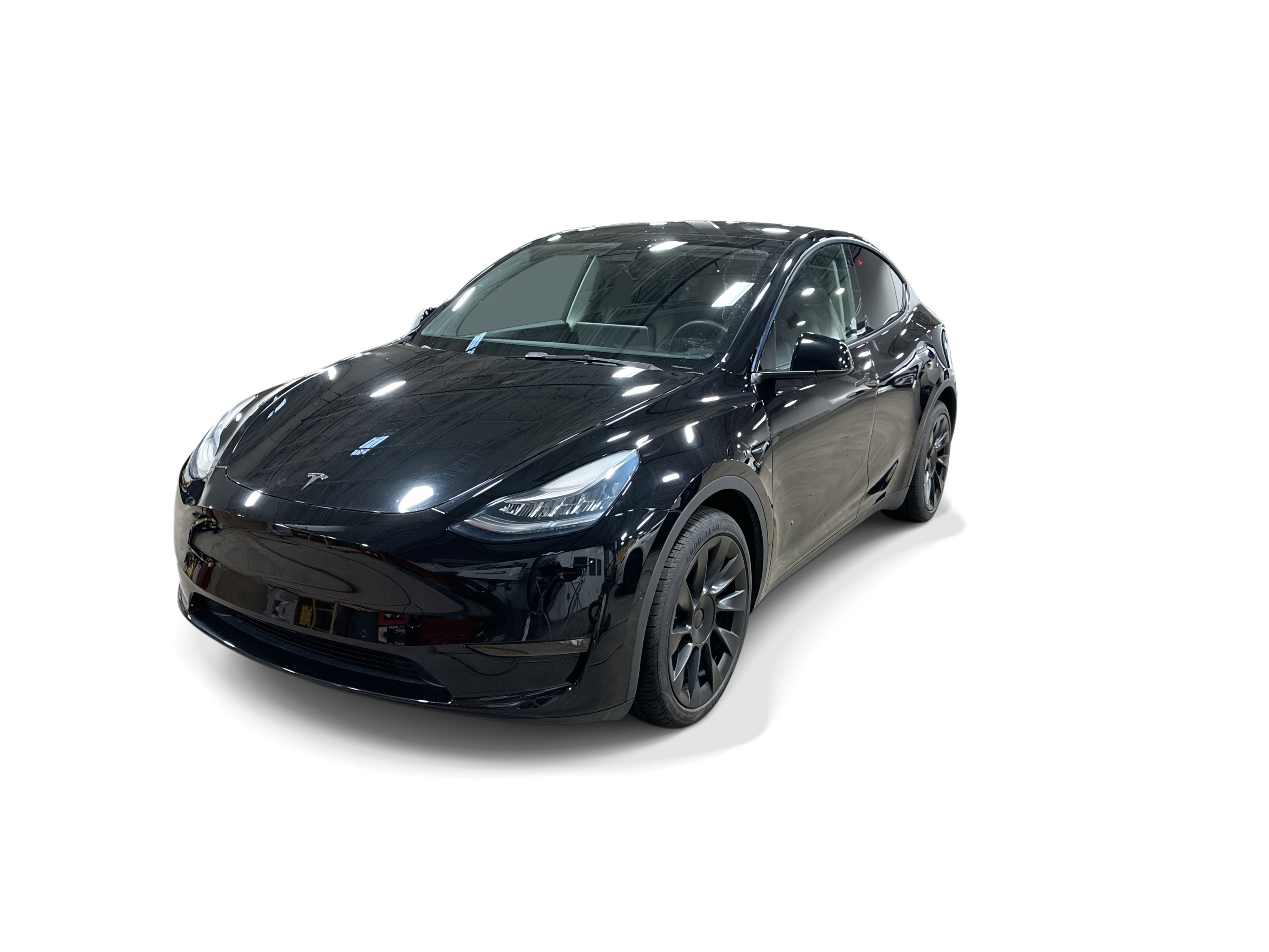 Used 2021 Tesla Model Y Long Range with VIN 5YJYGDEE3MF115709 for sale in Kansas City
