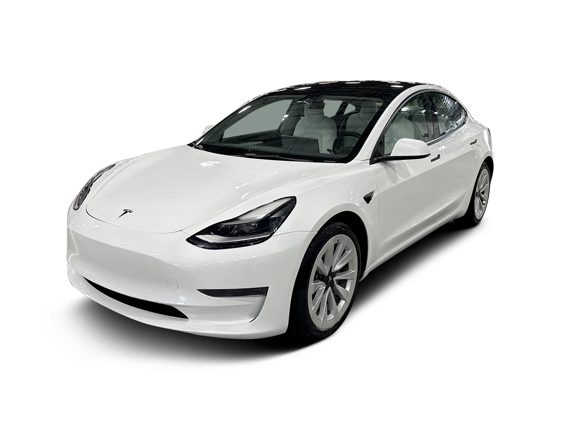Used 2022 Tesla Model 3 Base with VIN 5YJ3E1EA0NF342868 for sale in Dallas, TX