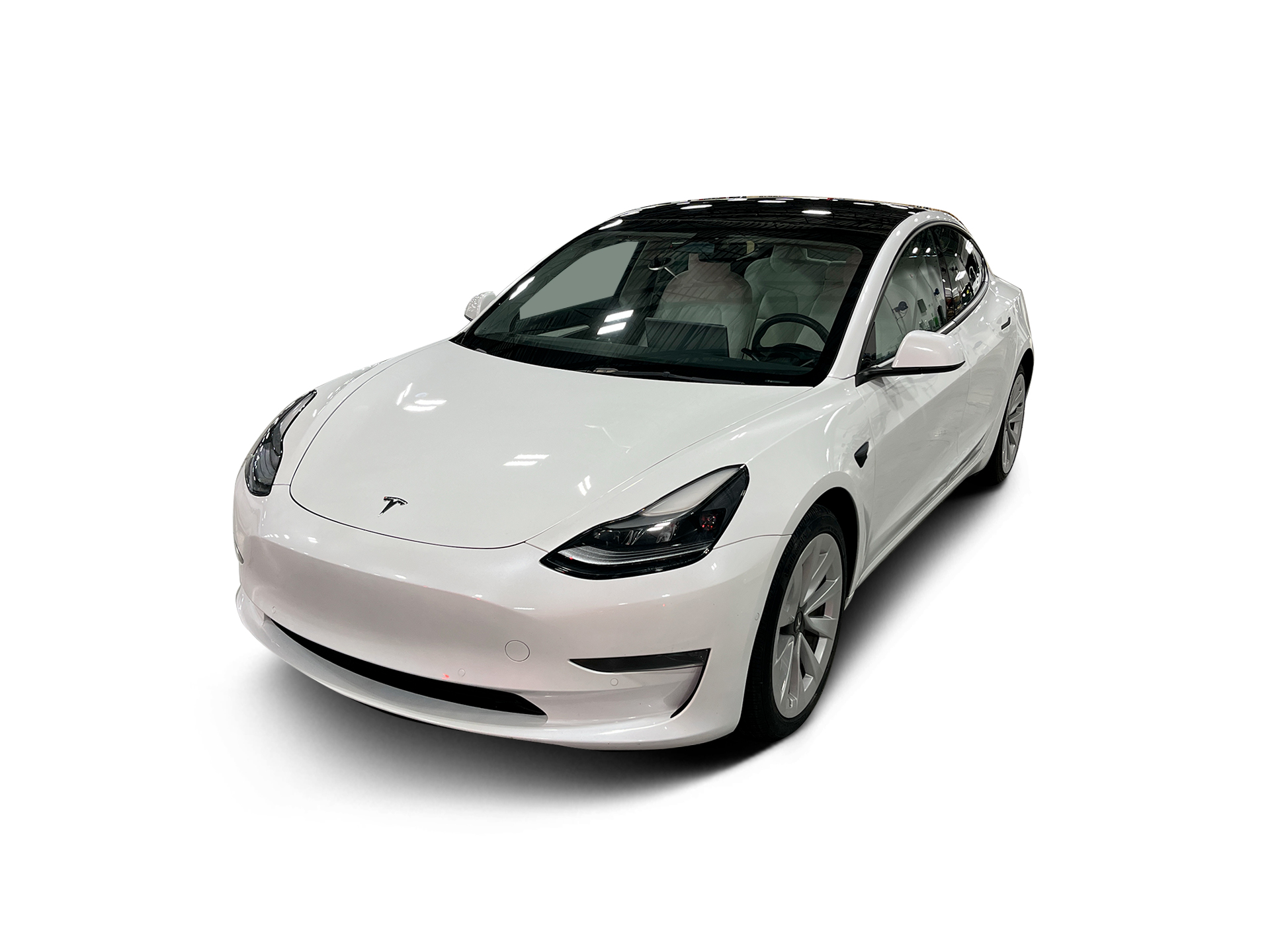 Used 2022 Tesla Model 3 Base with VIN 5YJ3E1EA8NF344626 for sale in Dallas, TX