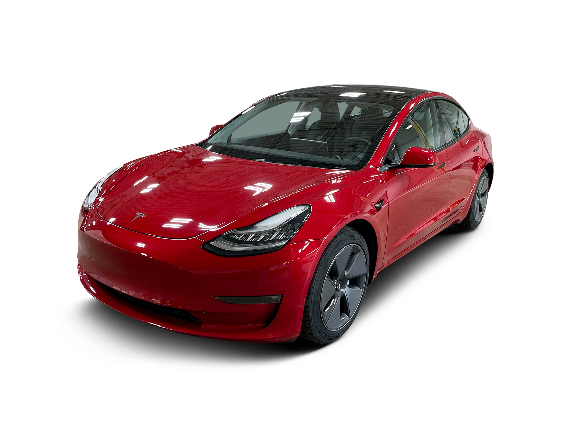 Used 2021 Tesla Model 3 Base with VIN 5YJ3E1EB5MF853015 for sale in Renton, WA