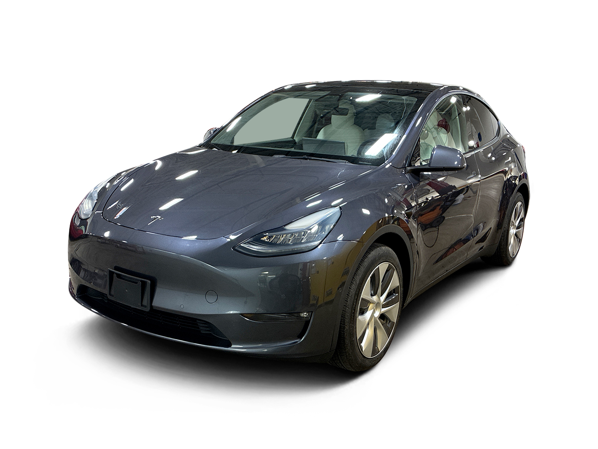 Used 2021 Tesla Model Y Long Range with VIN 5YJYGDEE0MF202807 for sale in Kansas City