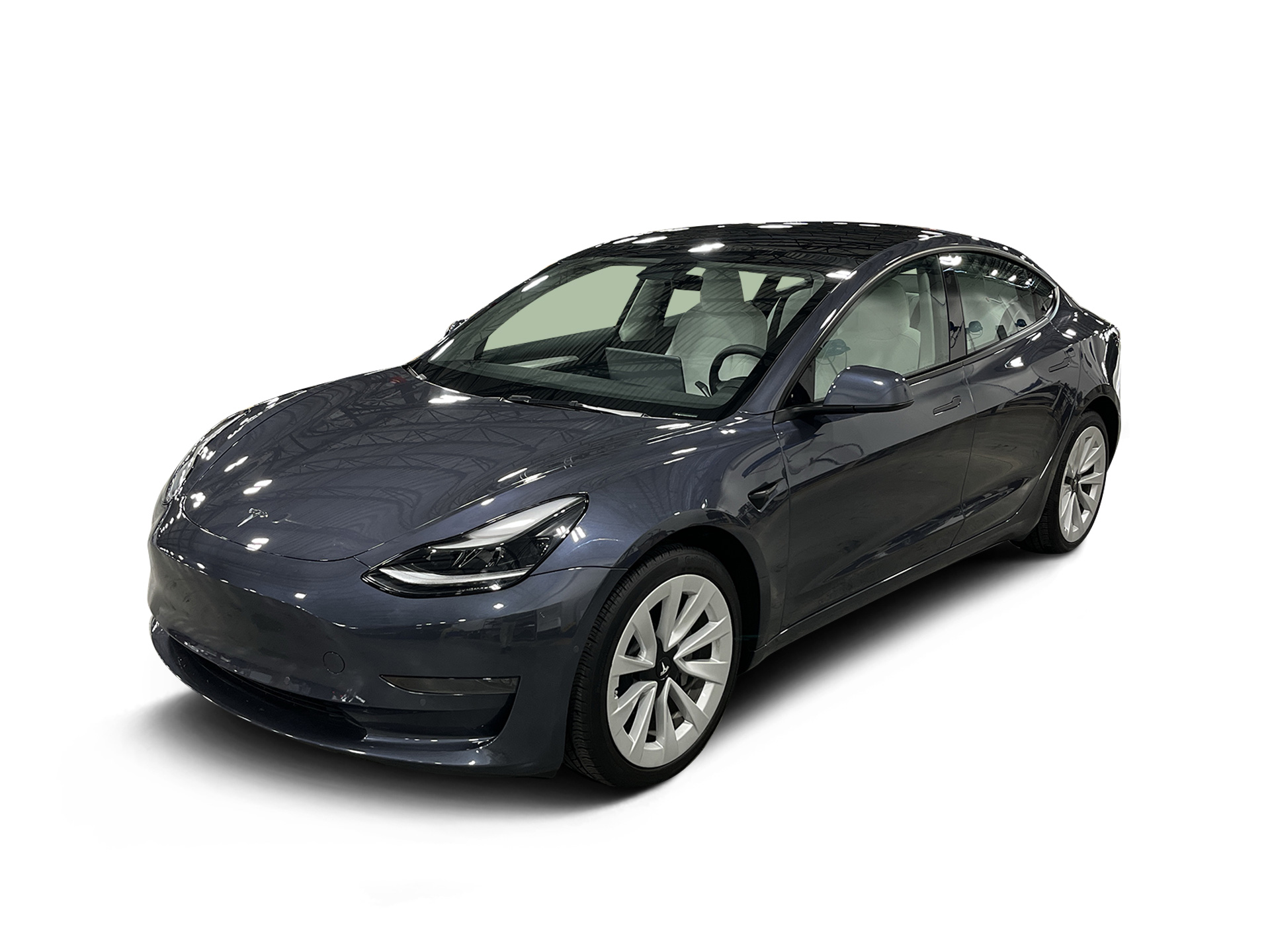 Used 2022 Tesla Model 3 Base with VIN 5YJ3E1EA3NF336773 for sale in Dallas, TX