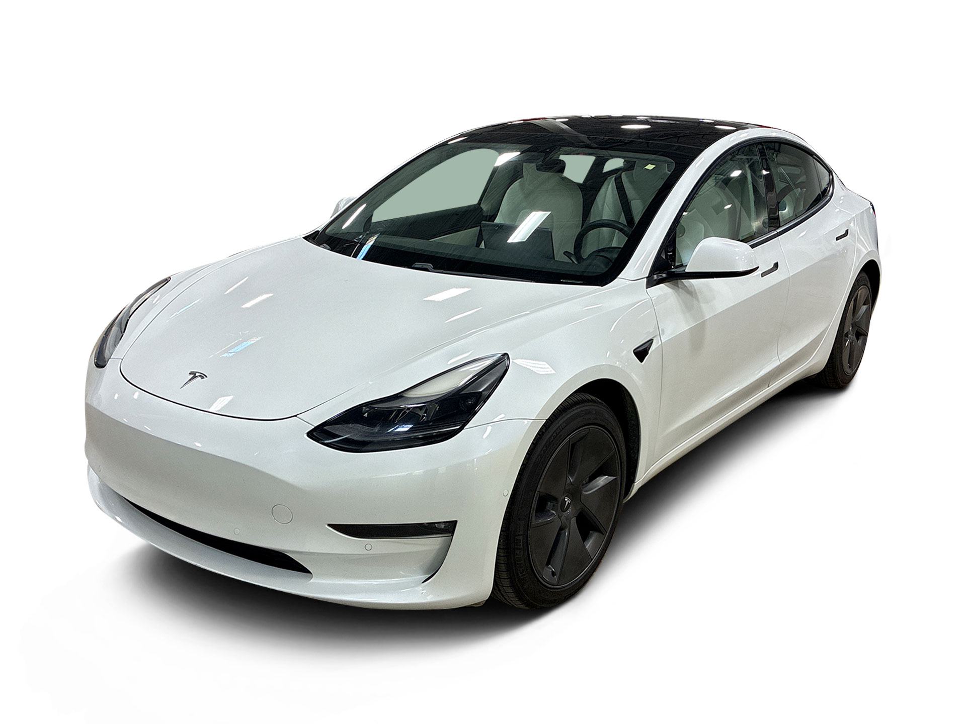 Used 2021 Tesla Model 3 Base with VIN 5YJ3E1EB4MF906853 for sale in Renton, WA