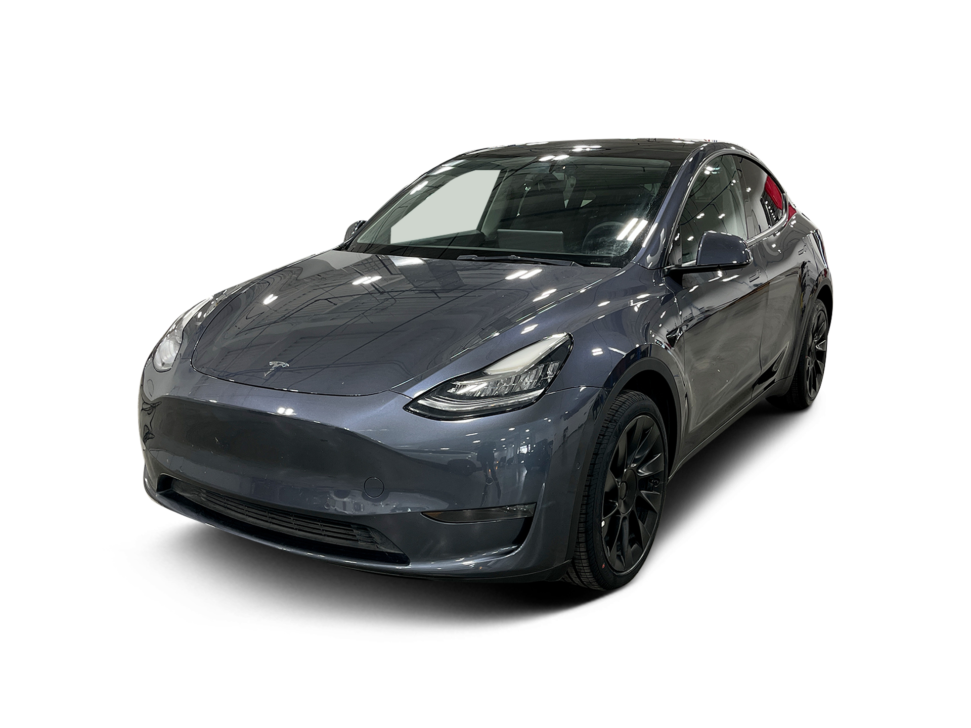 Used 2022 Tesla Model Y Long Range with VIN 7SAYGDEE8NA002016 for sale in Dallas, TX