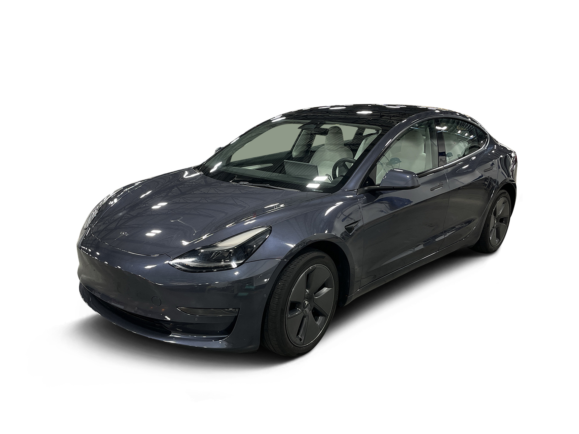 Used 2022 Tesla Model 3 Base with VIN 5YJ3E1EA0NF337735 for sale in Dallas, TX
