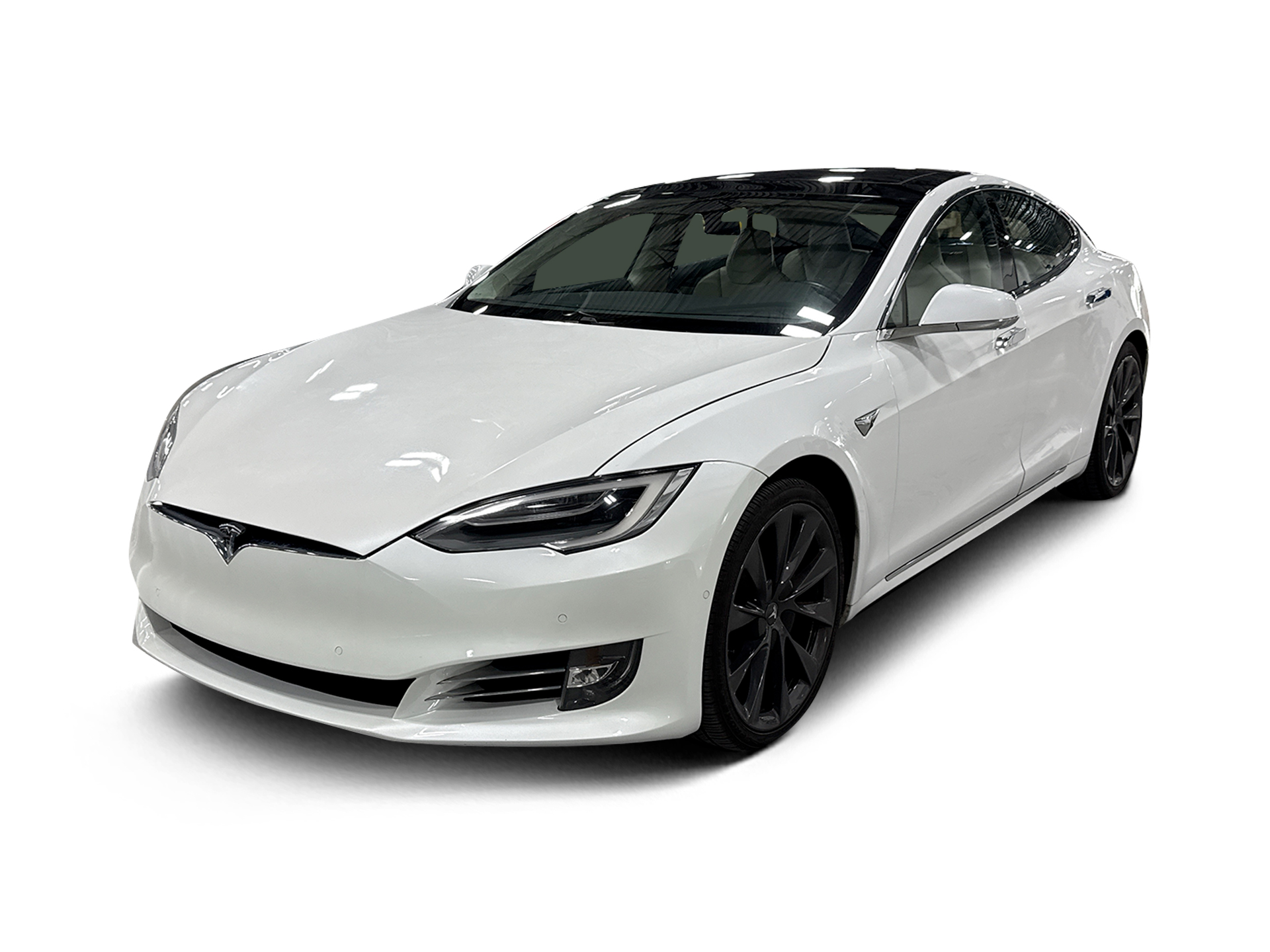 Used 2018 Tesla Model S 100D with VIN 5YJSA1E22JF281971 for sale in Washington, TX