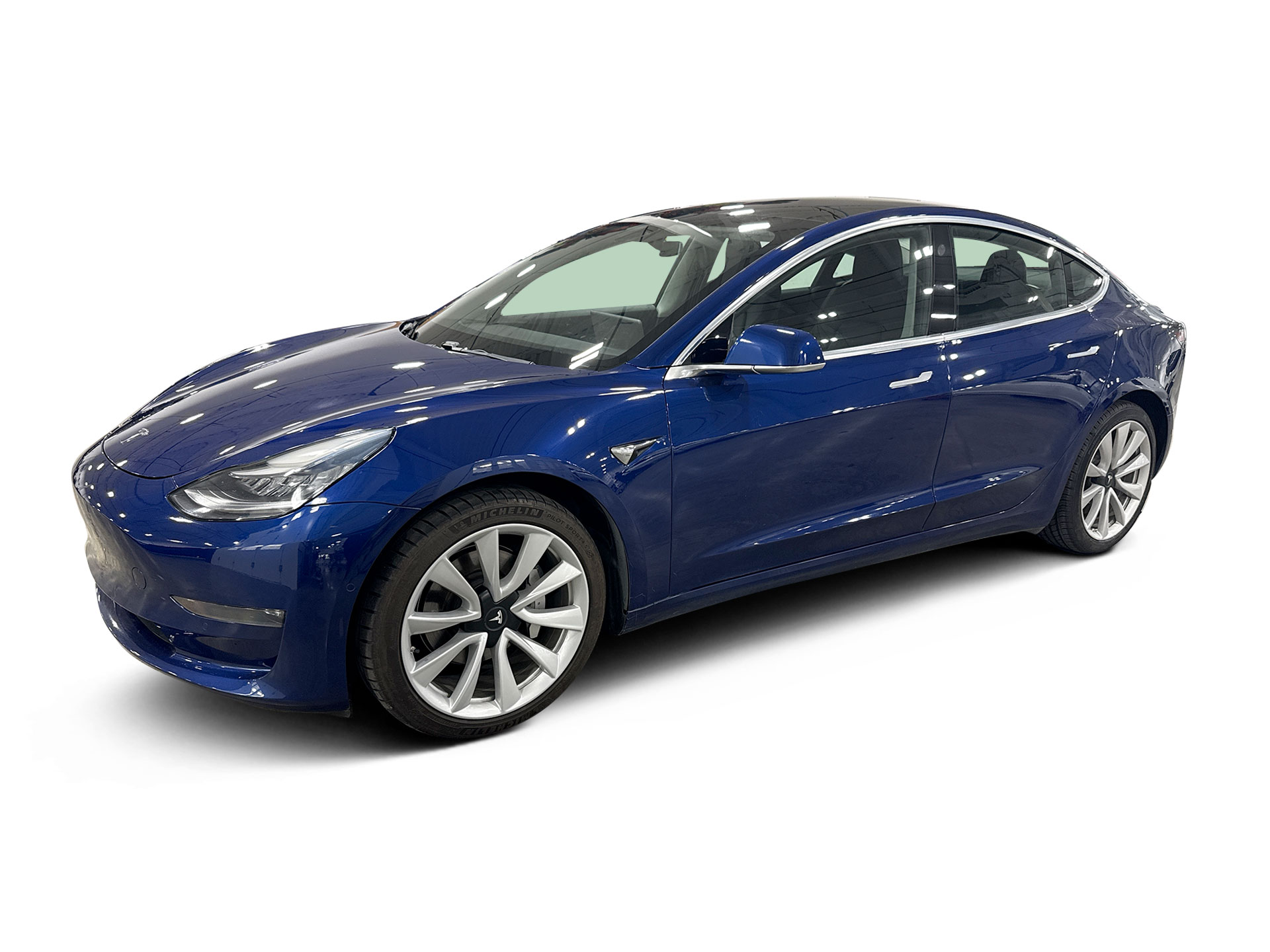 Used 2019 Tesla Model 3 Long Range with VIN 5YJ3E1EB4KF453928 for sale in Renton, WA