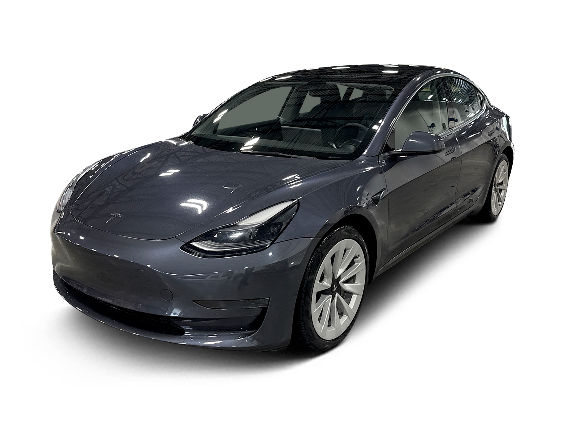 Used 2022 Tesla Model 3 Base with VIN 5YJ3E1EA5NF329890 for sale in Dallas, TX