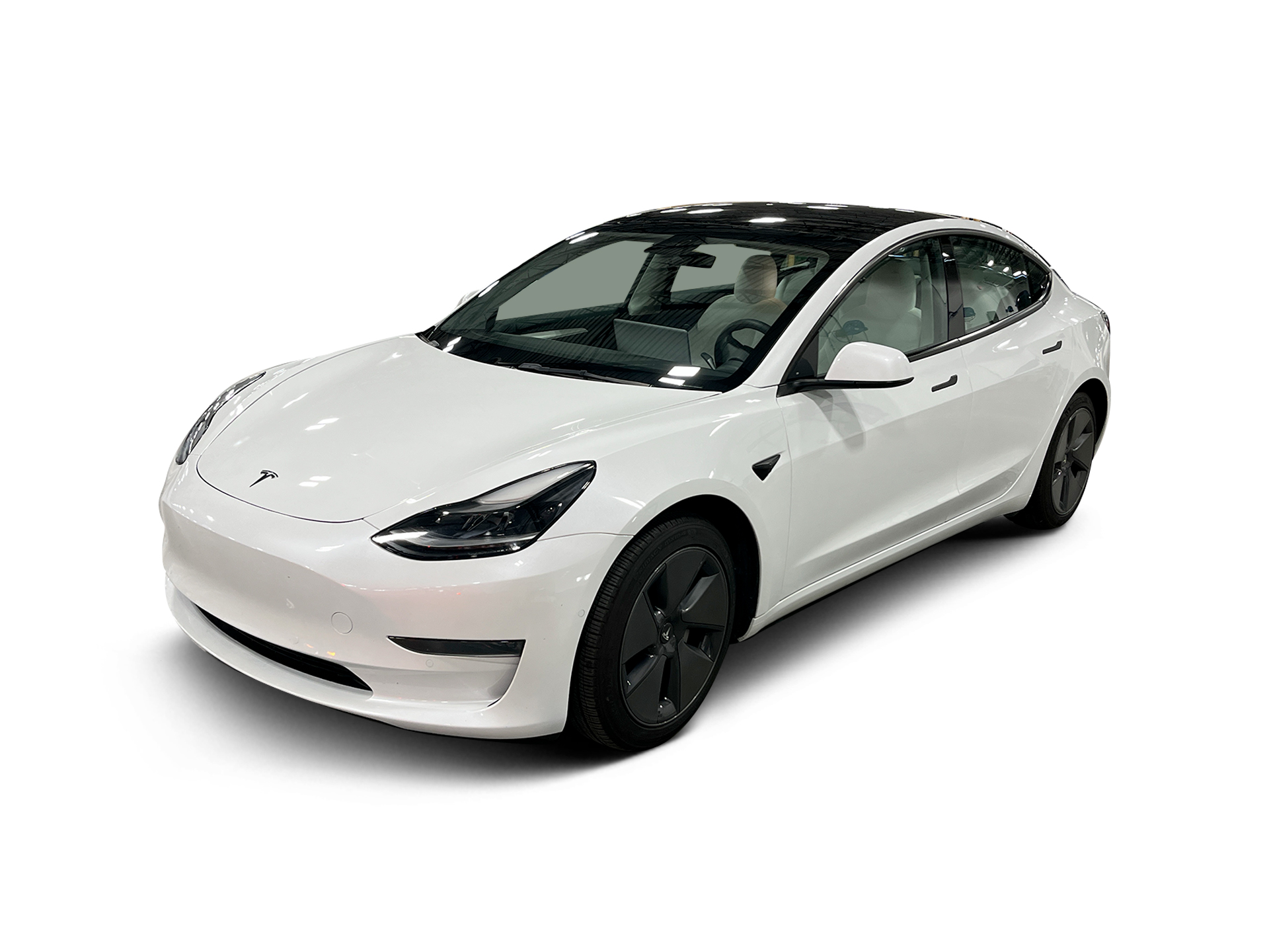 Used 2021 Tesla Model 3 Base with VIN 5YJ3E1EAXMF095017 for sale in Dallas, TX