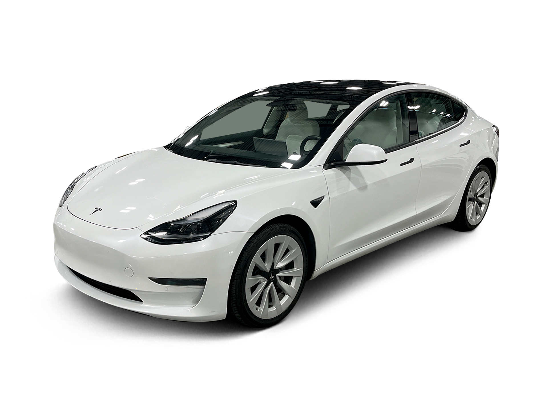 Used 2022 Tesla Model 3 Base with VIN 5YJ3E1EA4NF347085 for sale in Dallas, TX