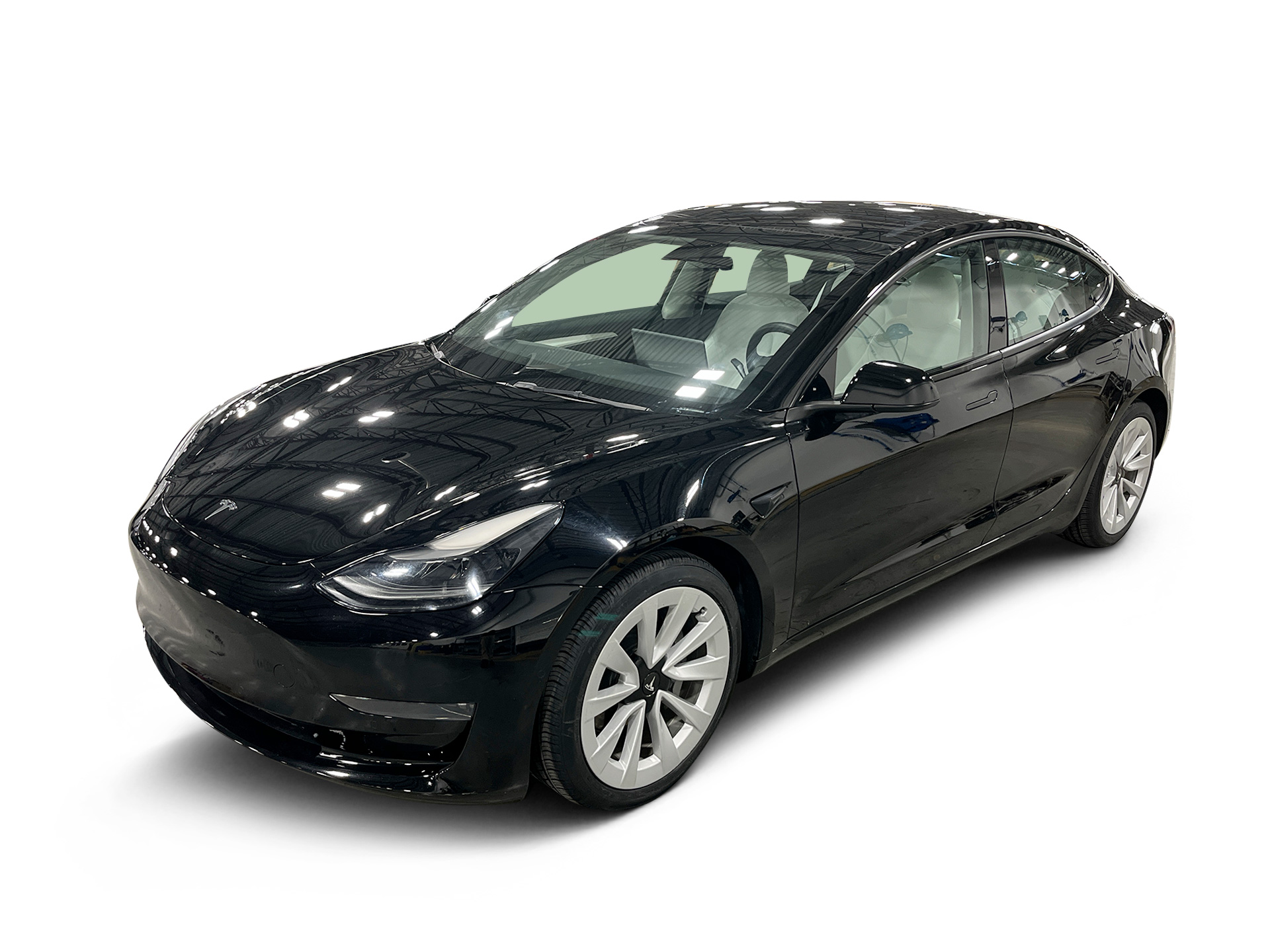 Used 2022 Tesla Model 3 Base with VIN 5YJ3E1EA4NF358927 for sale in Dallas, TX