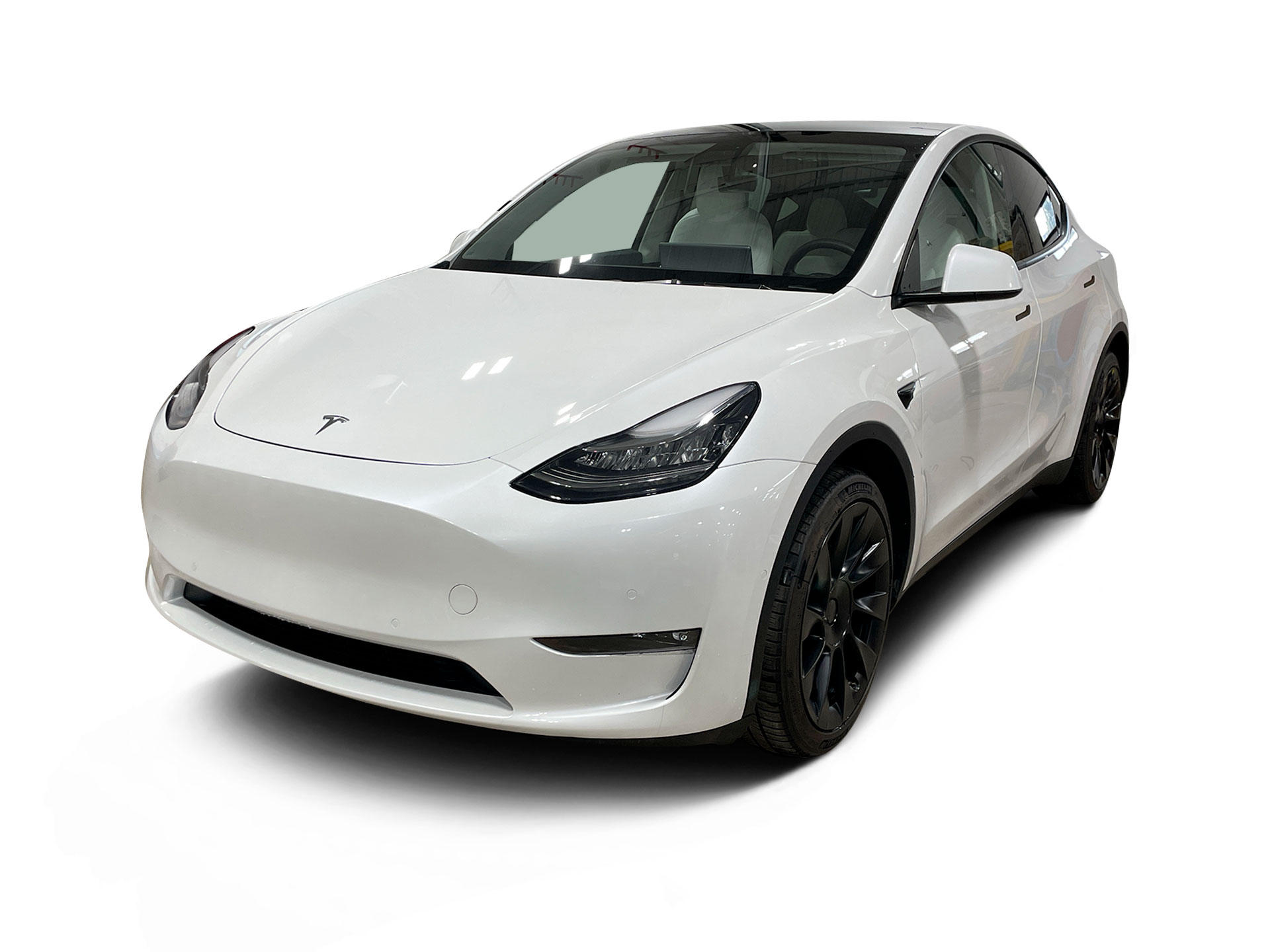 Used 2021 Tesla Model Y Long Range with VIN 5YJYGDEE2MF197724 for sale in Kansas City