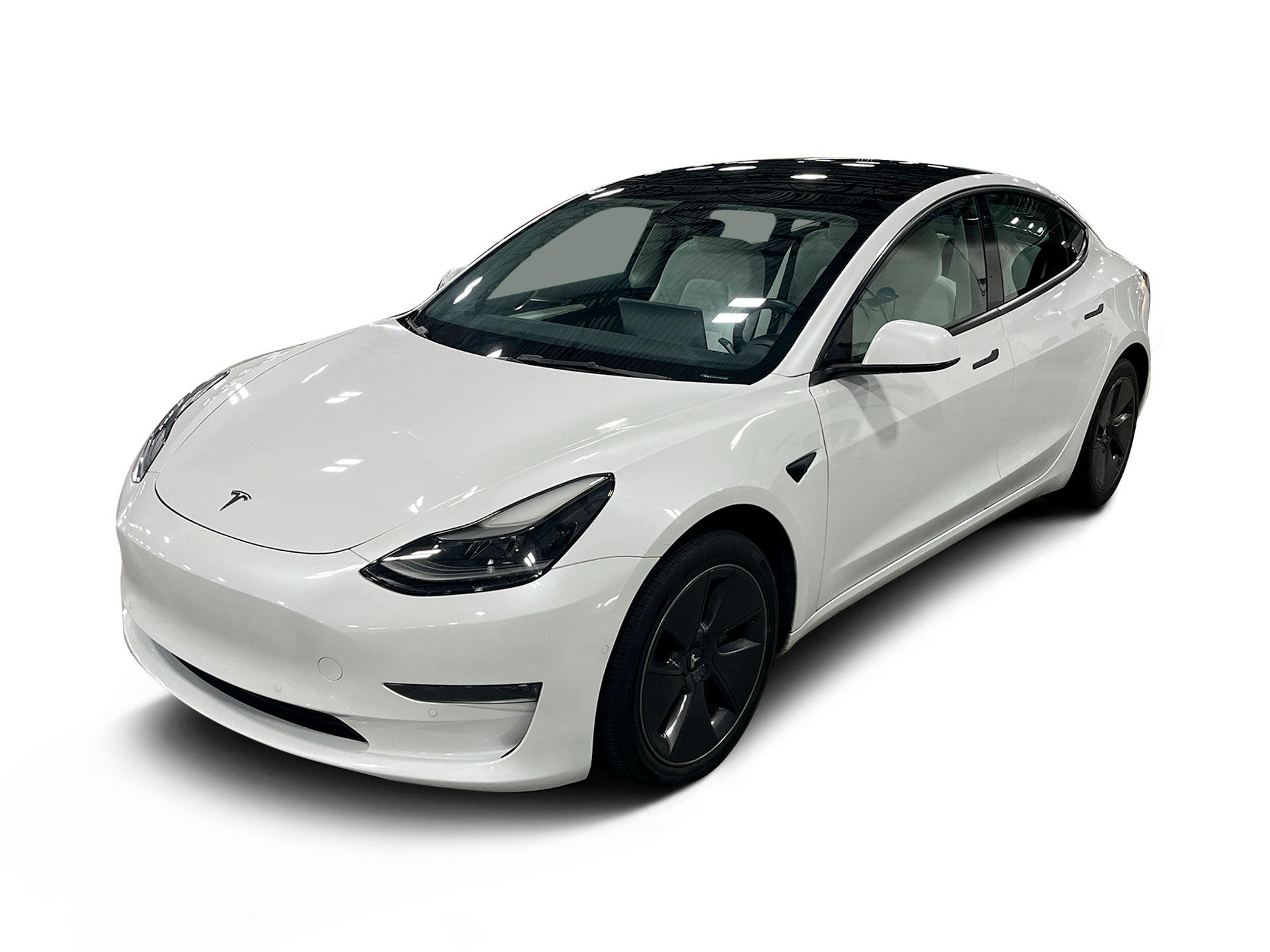 Used 2022 Tesla Model 3 Base with VIN 5YJ3E1EAXNF347883 for sale in Renton, WA