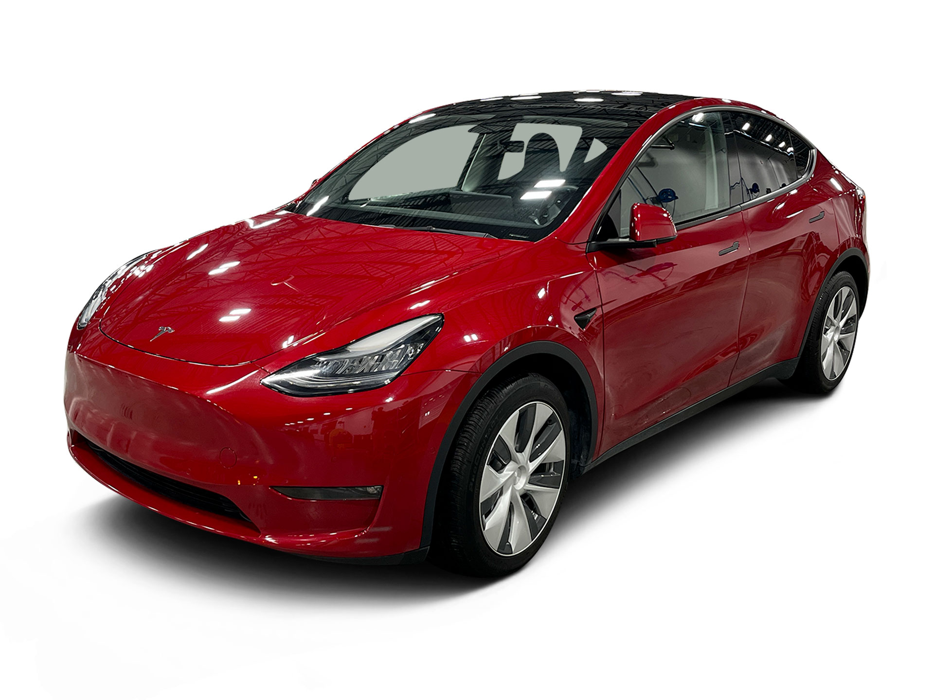 Used 2021 Tesla Model Y Long Range with VIN 5YJYGDEE4MF142031 for sale in Dallas, TX