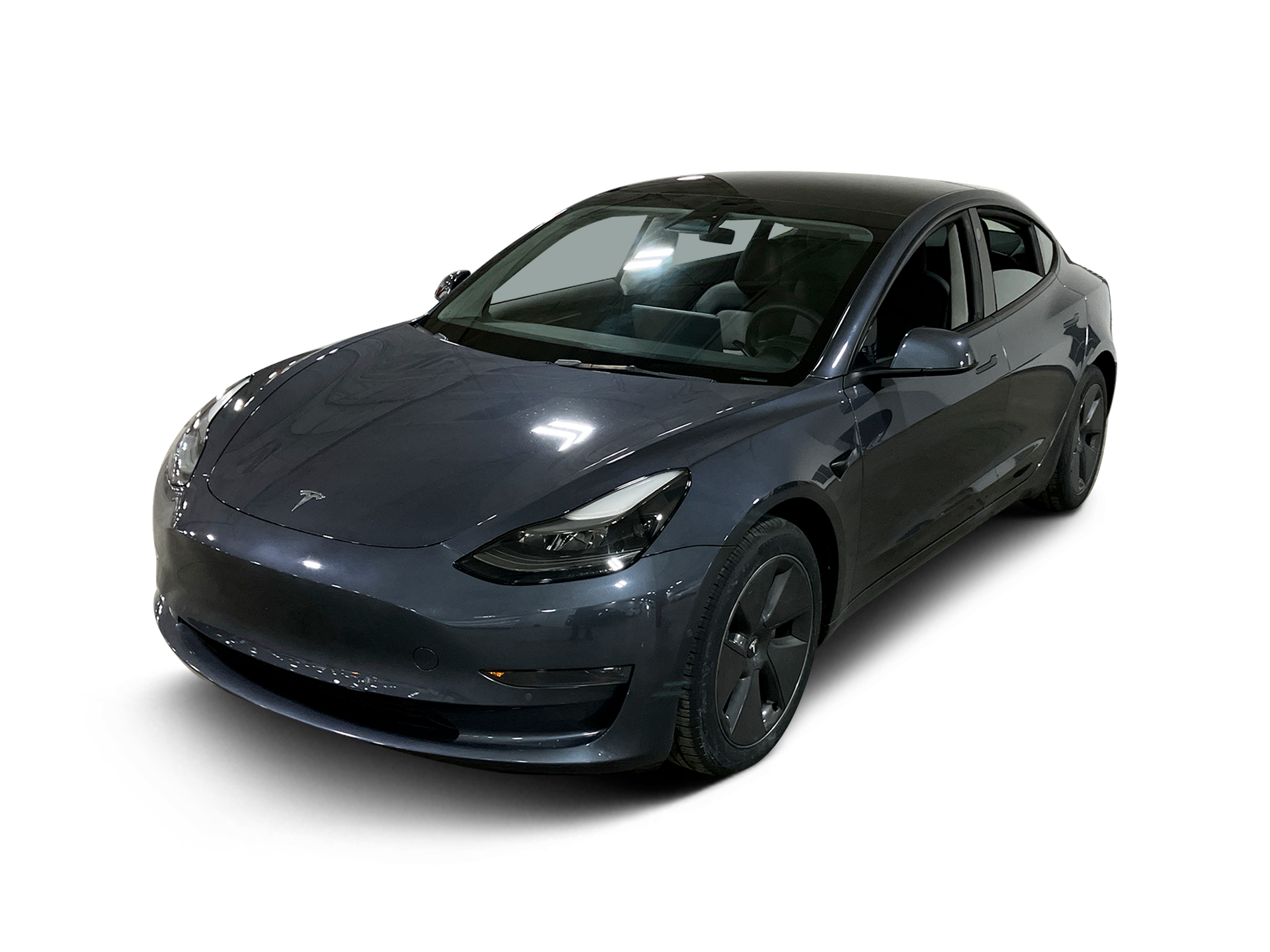 Used 2022 Tesla Model 3 Base with VIN 5YJ3E1EA0NF358083 for sale in Dallas, TX