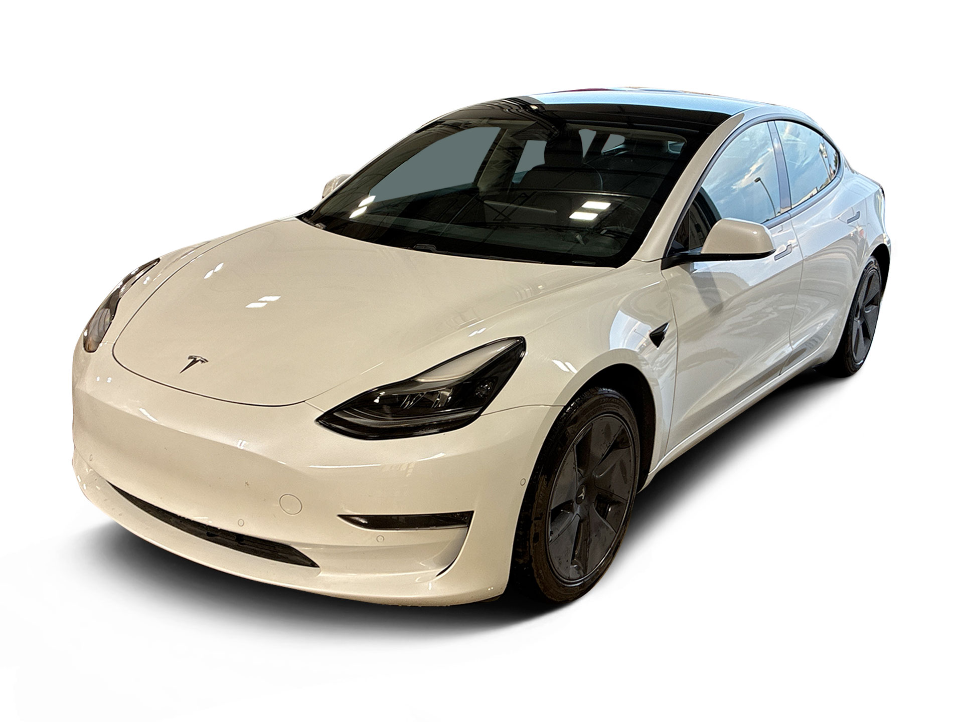 Used 2021 Tesla Model 3 Base with VIN 5YJ3E1EAXMF871856 for sale in Renton, WA