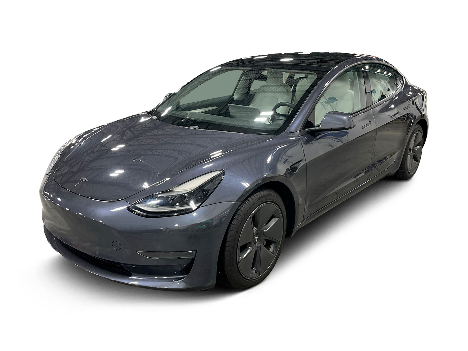 Used 2021 Tesla Model 3 Base with VIN 5YJ3E1EA8MF048861 for sale in Dallas, TX