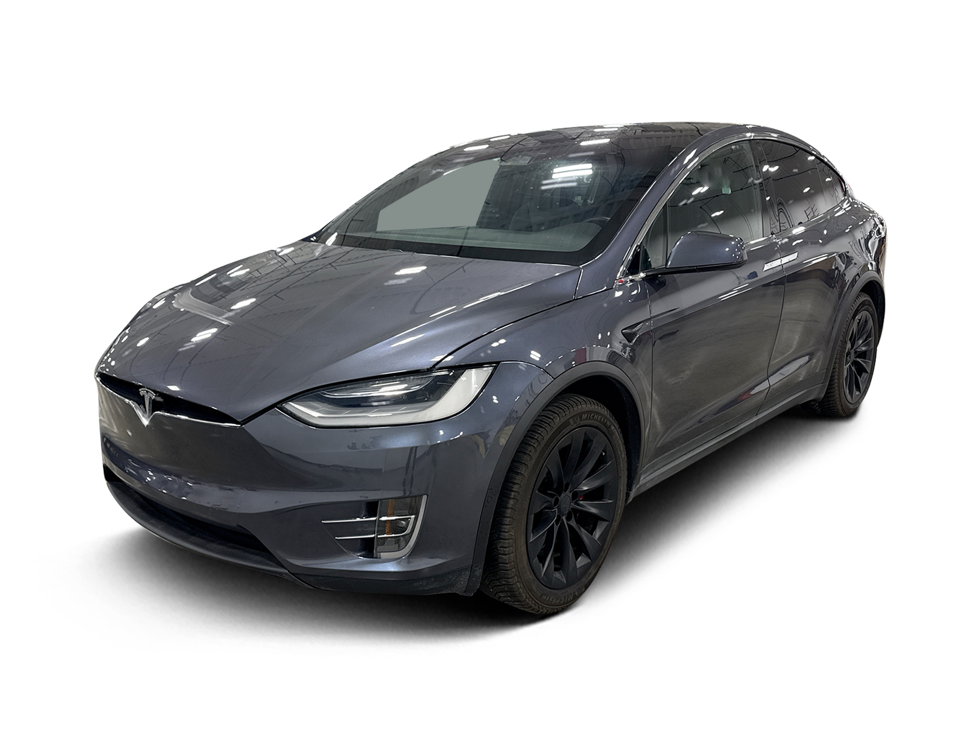 Used 2021 Tesla Model X Long Range Plus with VIN 5YJXCBE22MF323453 for sale in Dallas, TX
