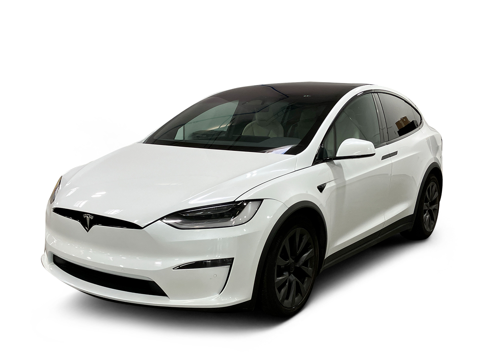 Used 2022 Tesla Model X Long Range with VIN 7SAXCBE56NF360827 for sale in Washington, TX