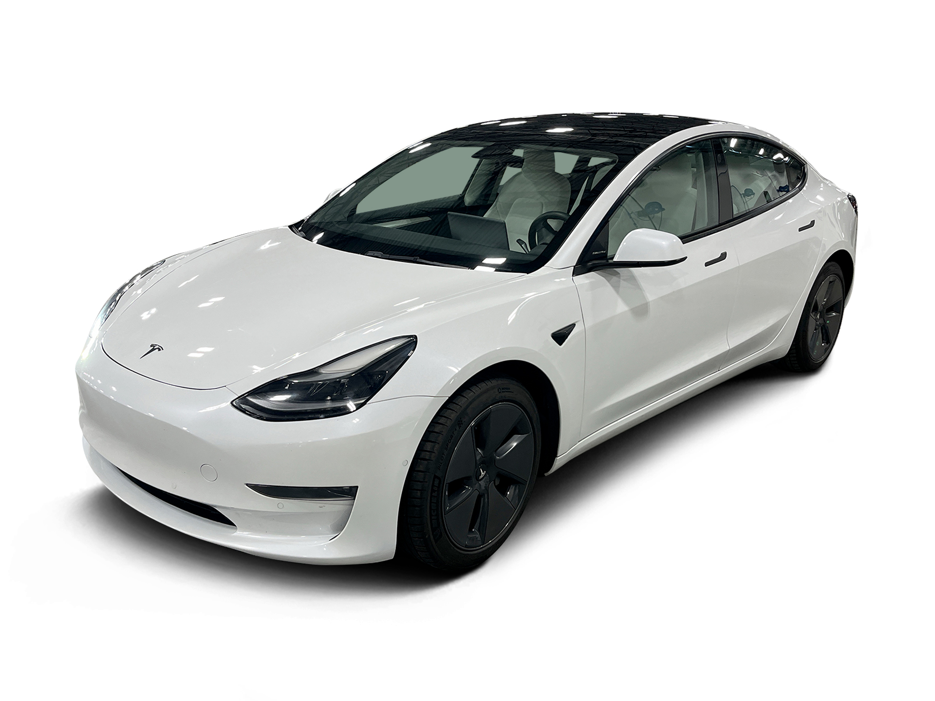 Used 2021 Tesla Model 3 Base with VIN 5YJ3E1EA5MF086693 for sale in Dallas, TX